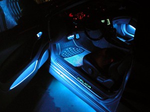 Диодная подсветка дверей автомобиля своими руками