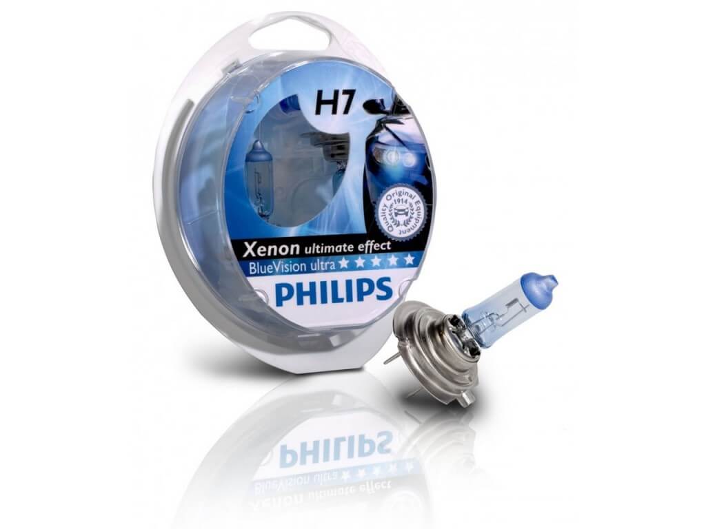 Галогенная лампа Philips BlueVision Ultra SP H7
