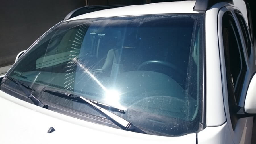Ухудшение видимости при бронировании стекол авто