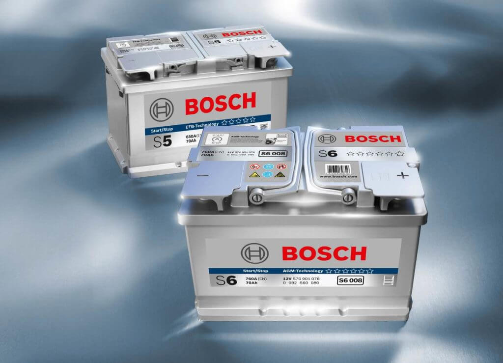 Современные автоаккумуляторы Bosch S5 и S6