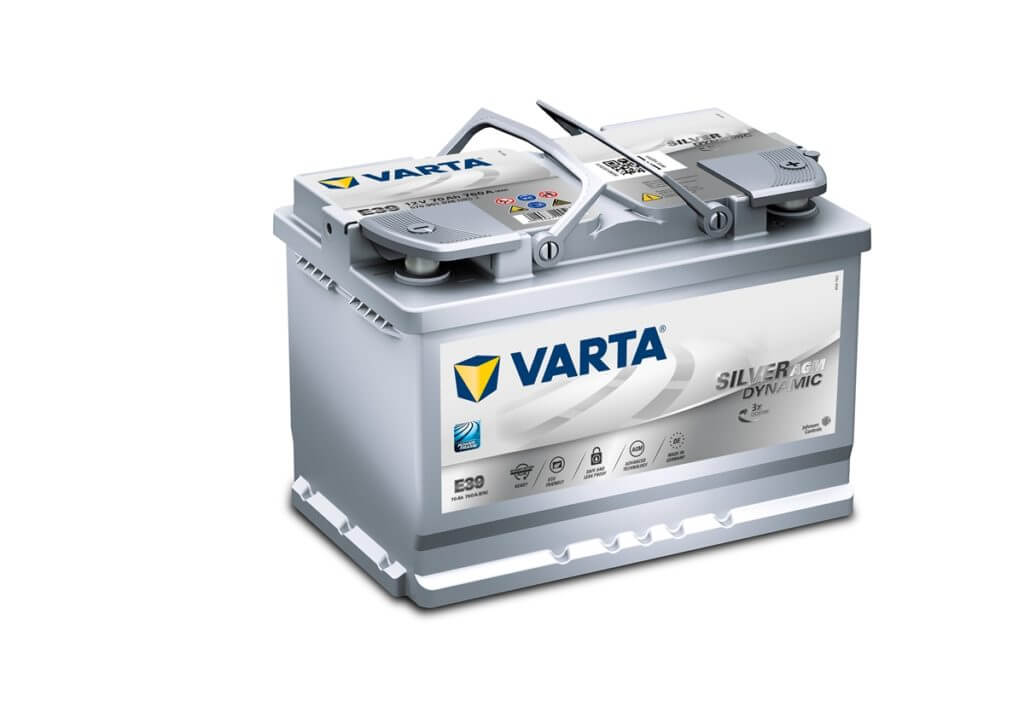 Автомобильный аккумулятор VARTA Silver Dynamic AGM