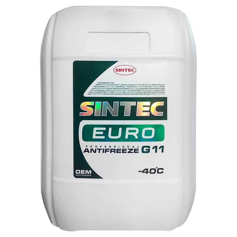Антифриз Sintec Euro G11 (зеленый)