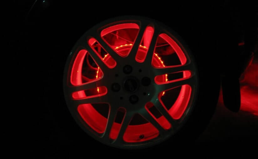 Подсветка колес автомобиля своими руками