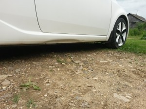 Вытянуть порог автомобиля