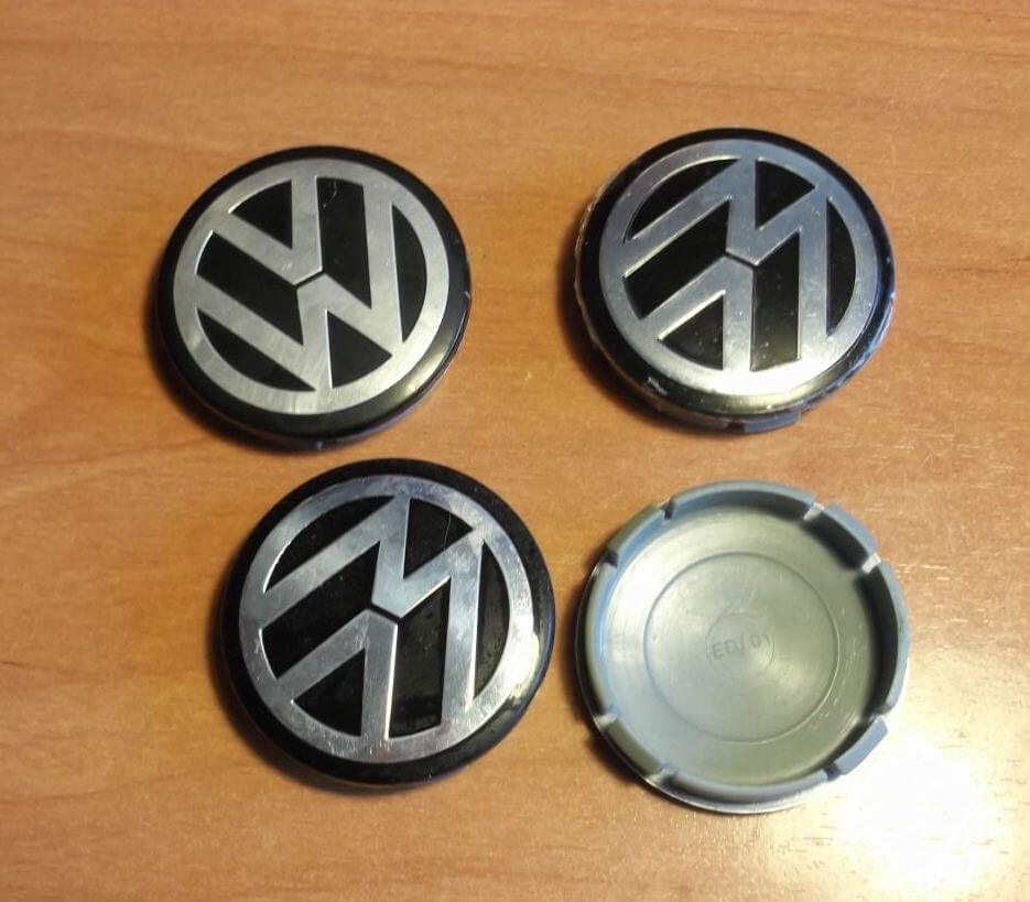 Колпачкив оригинальные литые диски Volkswagen 